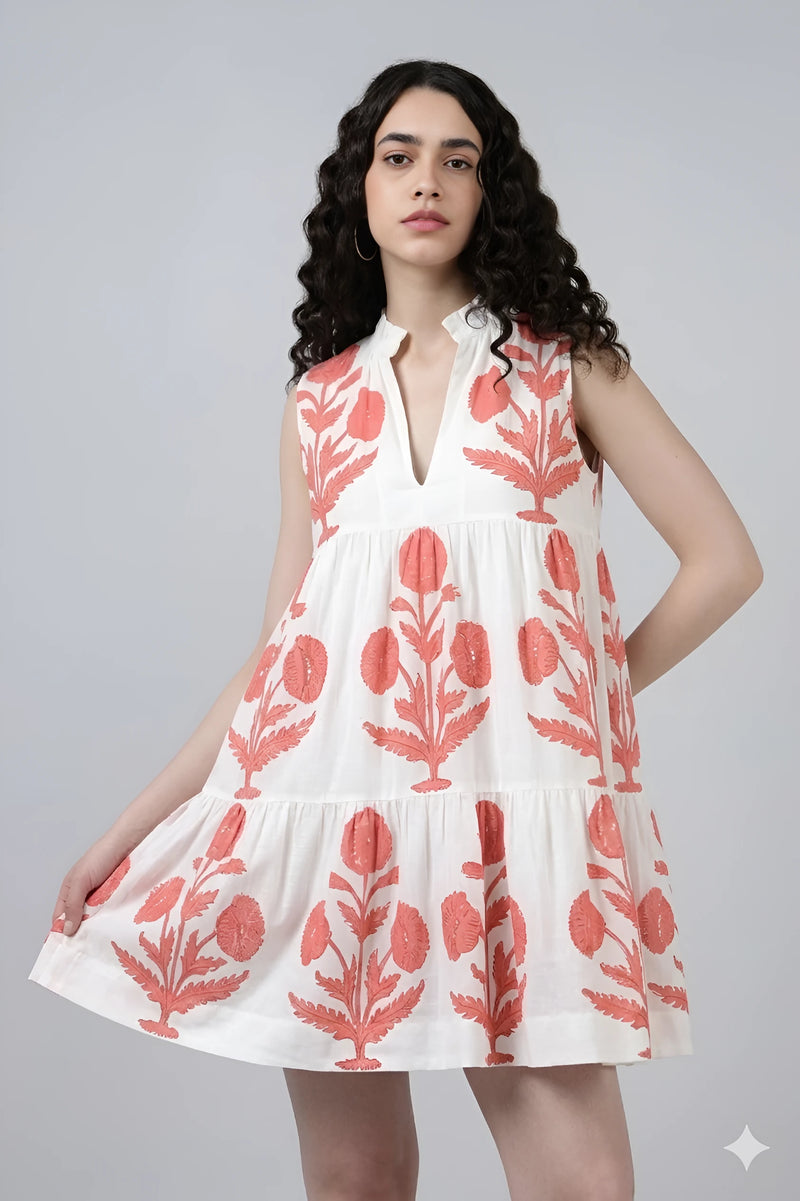 Maya Dress-Pink