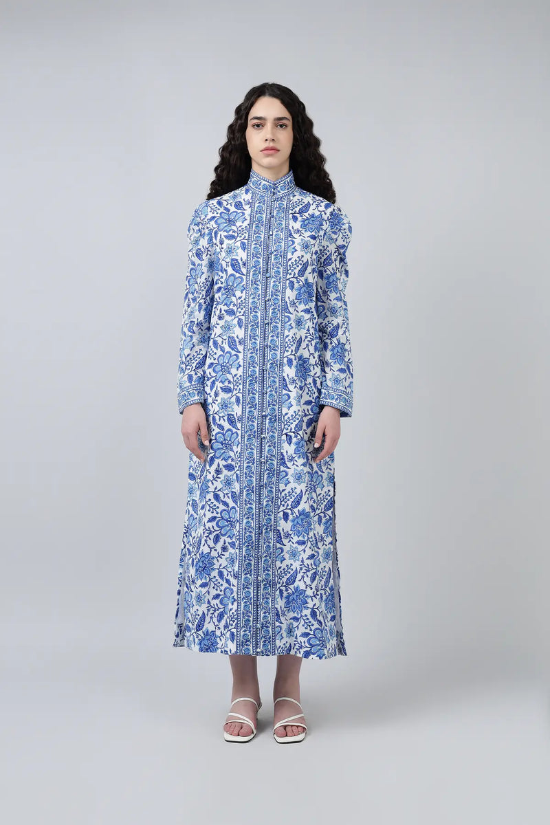 Heera Dress- Blue