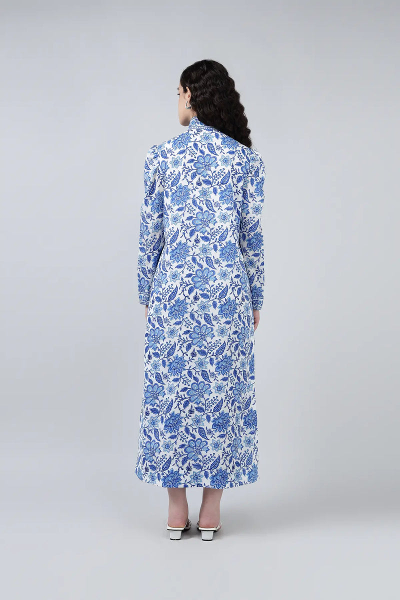 Heera Dress- Blue