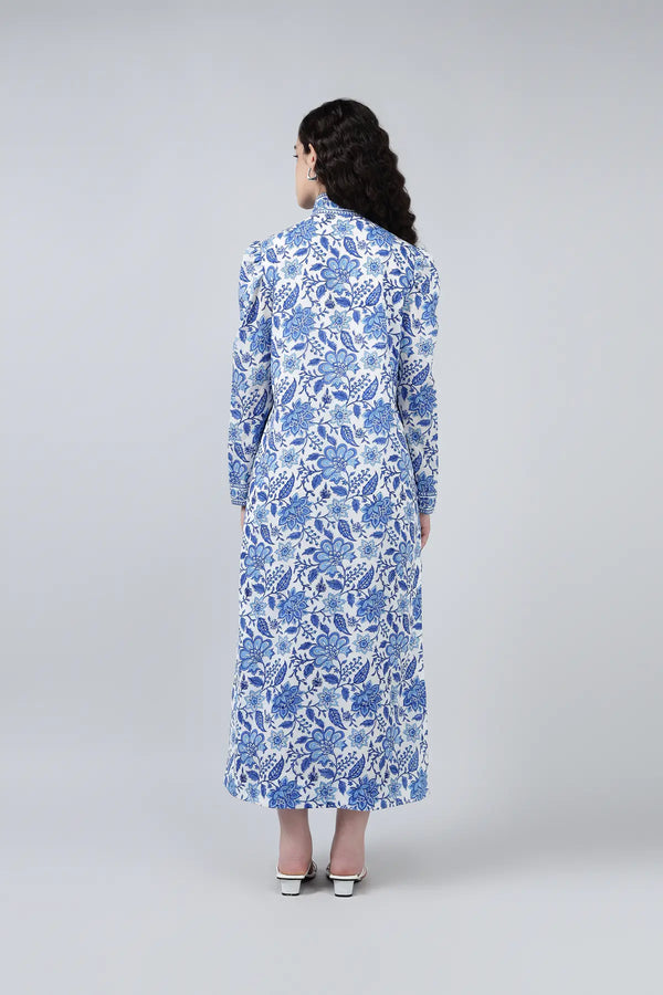 Heera Dress- Blue