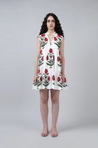 Maya Dress-Maroon