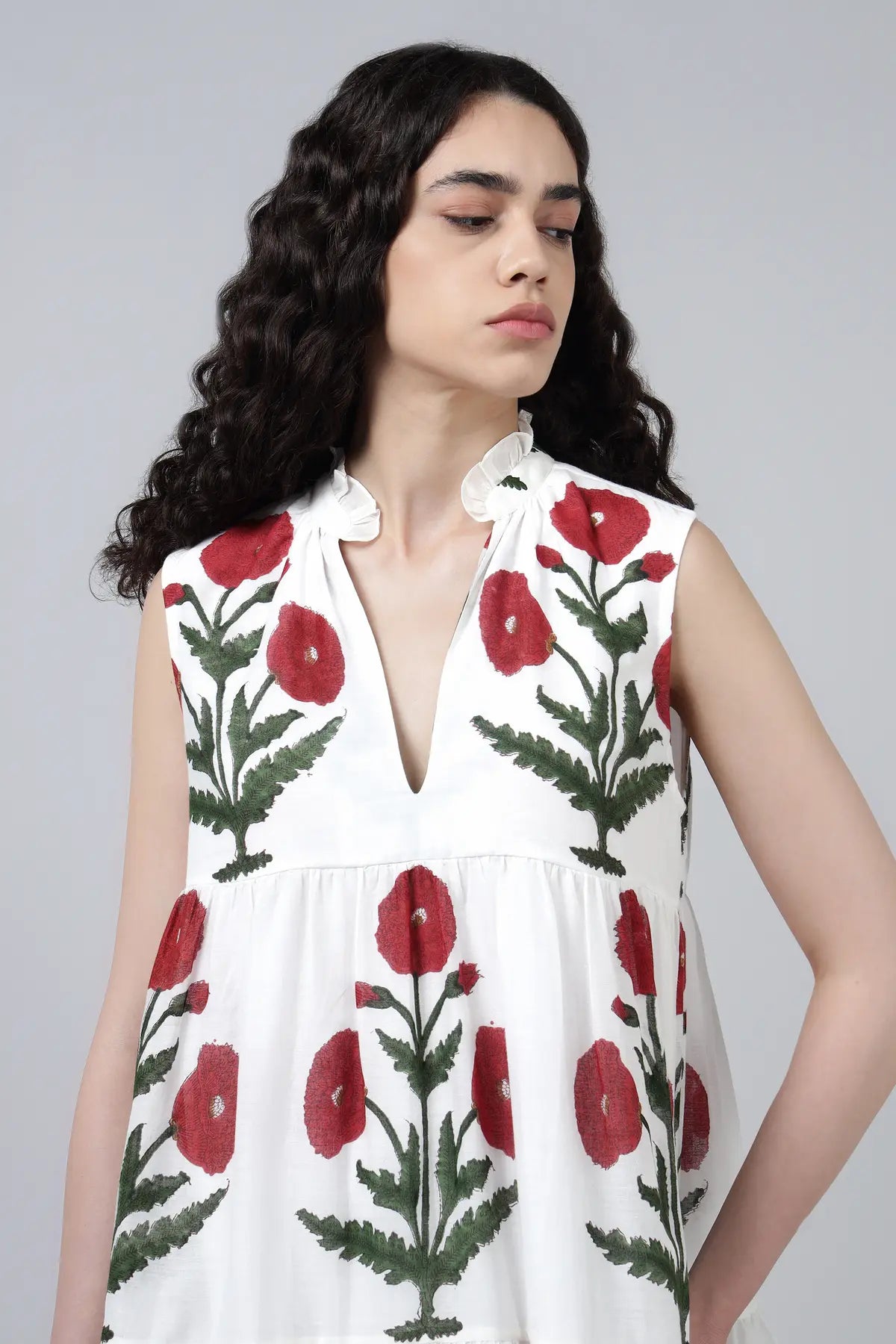 Maya Dress-Maroon