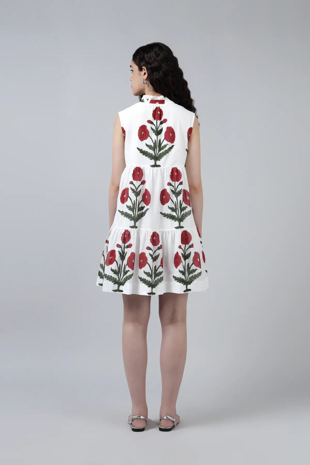 Maya Dress-Maroon