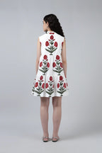 Maya Dress-Maroon