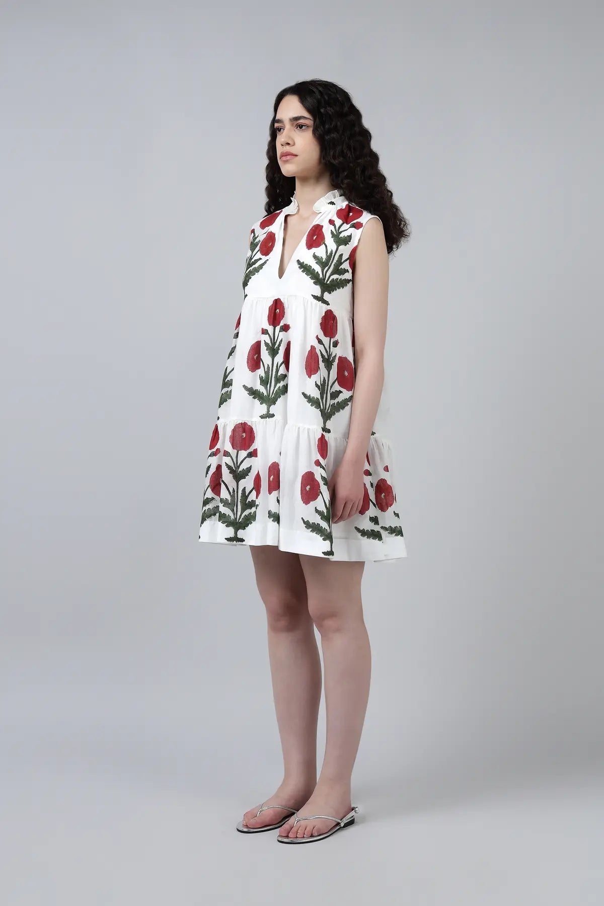 Maya Dress-Maroon