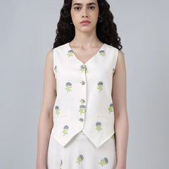 Tilo Waistcoat- Grey