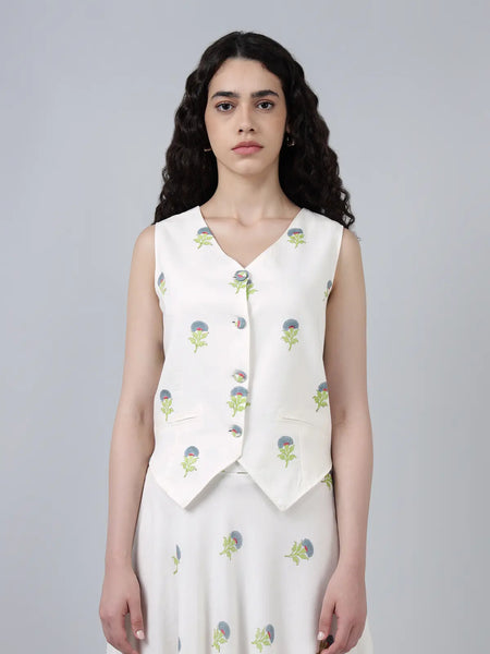 Tilo Waistcoat- Grey