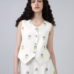 Tilo Waistcoat- Grey