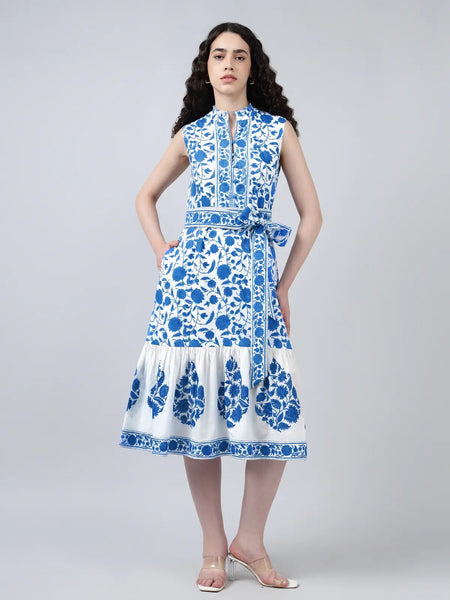 Tejo Dress- Blue