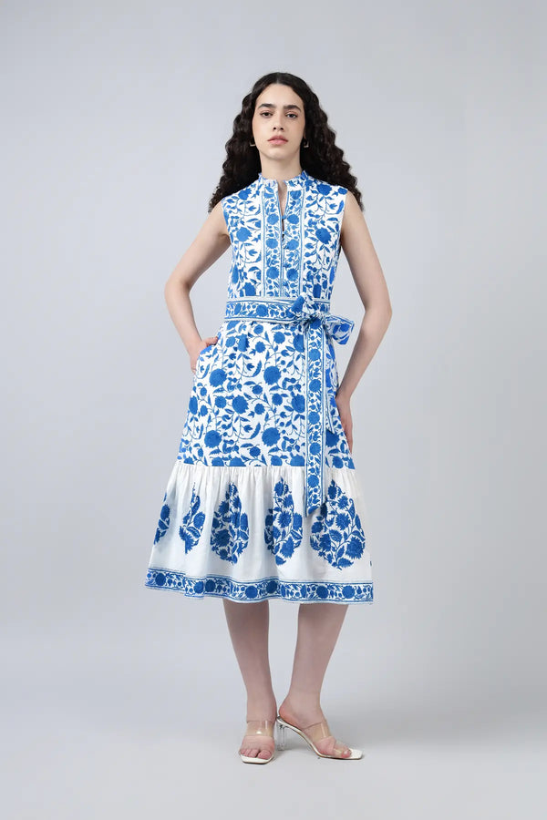 Tejo Dress- Blue