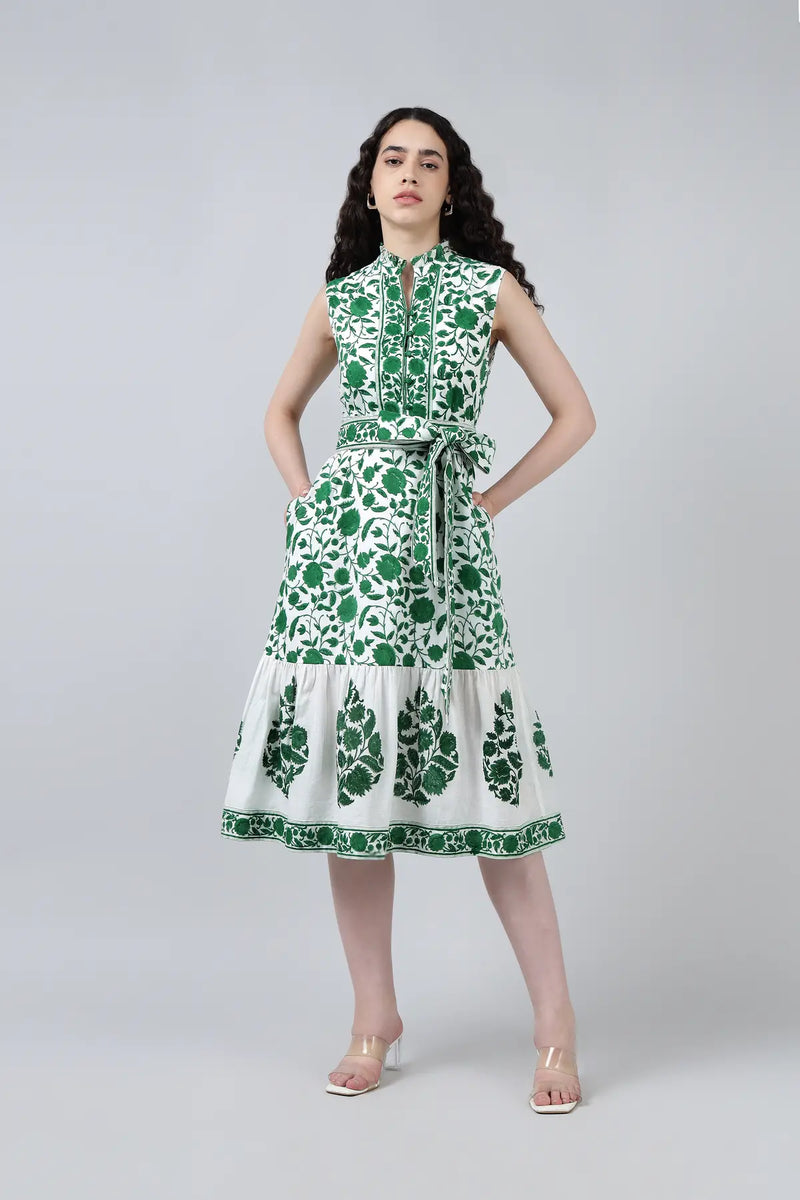 Tejo Dress- Green