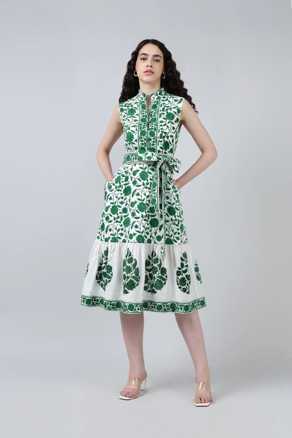 Tejo Dress- Green