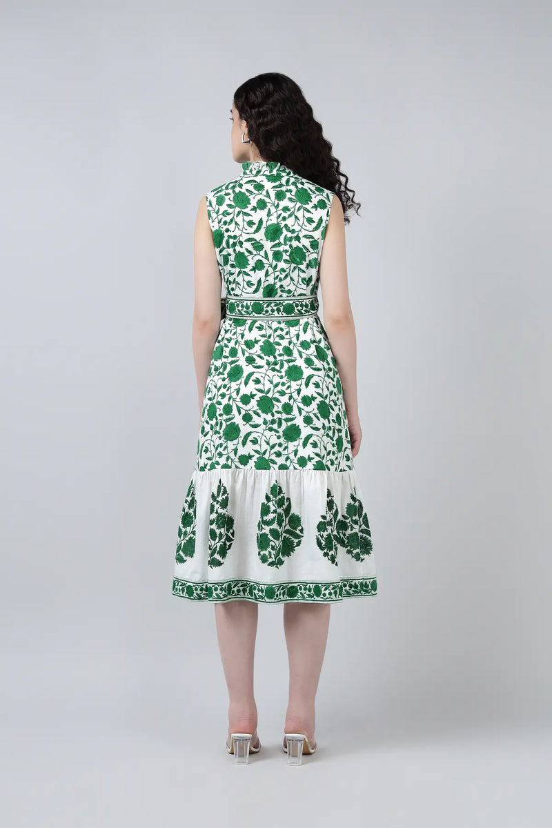 Tejo Dress- Green
