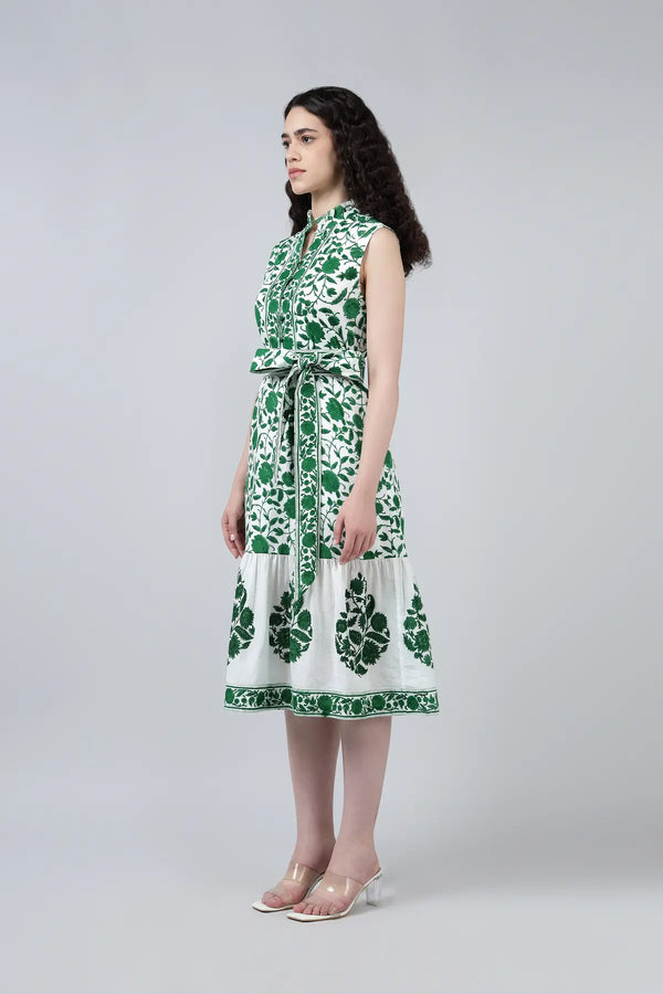 Tejo Dress- Green