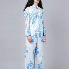 Kasturi Pants- Sky Blue