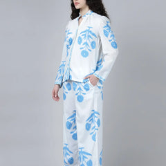 Rukmini Shirt- Sky Blue