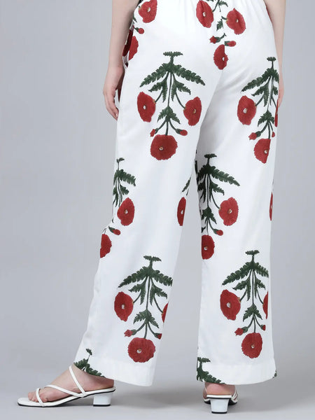 Kasturi Pants- Maroon