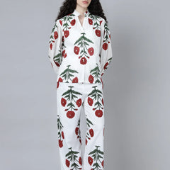 Kasturi Pants- Maroon