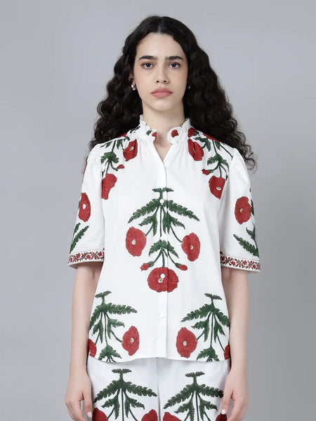 Lajjo Shirt- Maroon