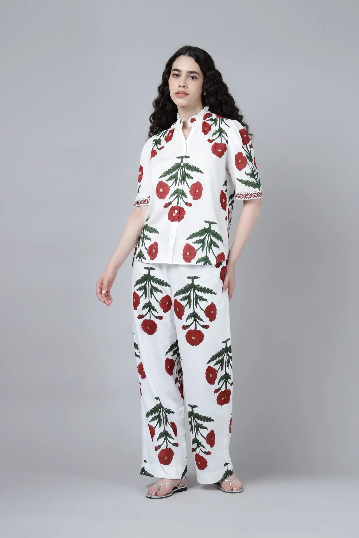 Nirmal Set - Maroon