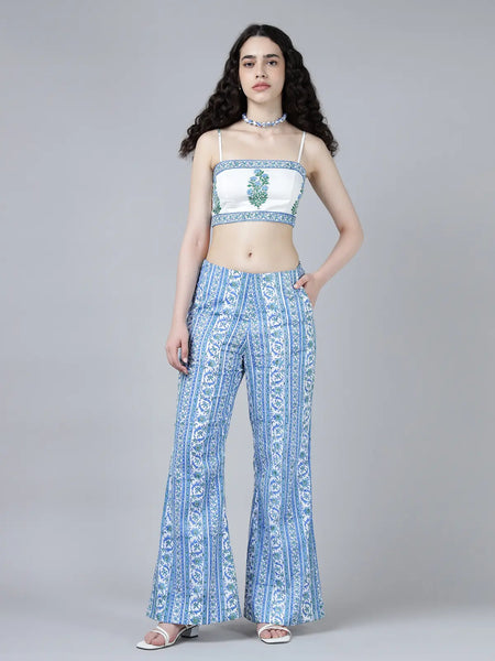 Sheel Top-Blue
