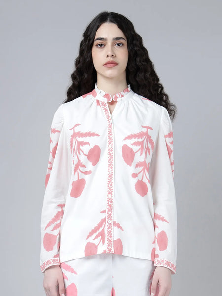Rukmini Shirt- Blush Pink