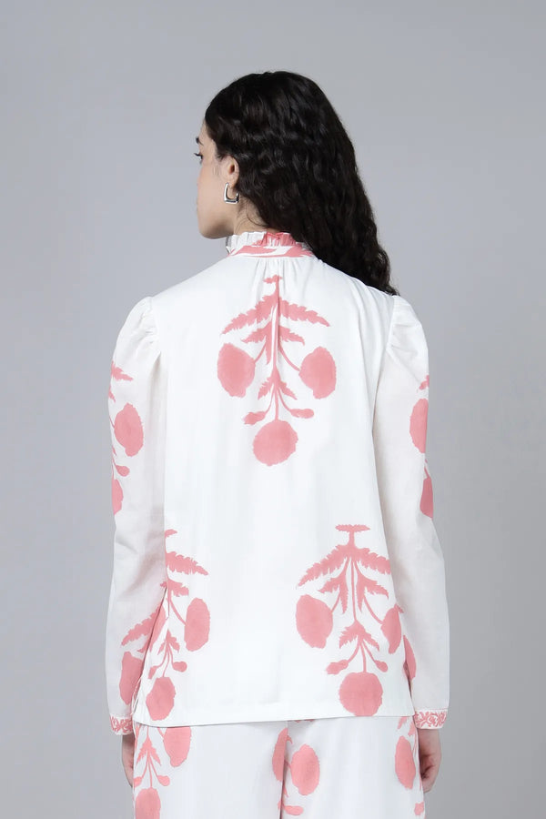 Rukmini Shirt- Blush Pink