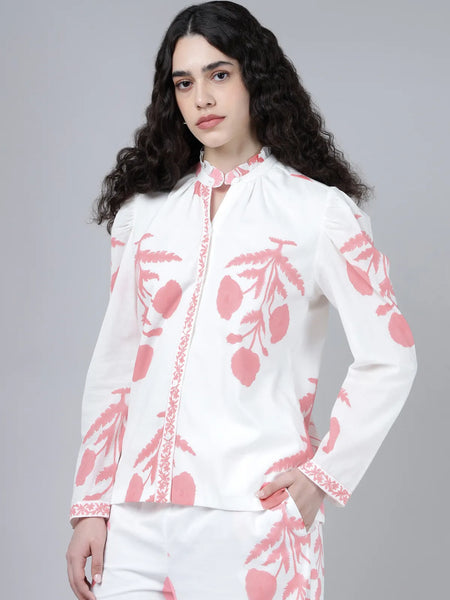 Rukmini Shirt- Blush Pink