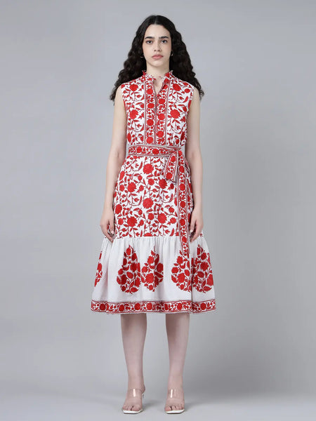 Tejo Dress- Red