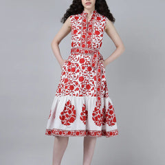 Tejo Dress- Red