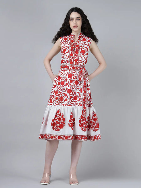 Tejo Dress- Red