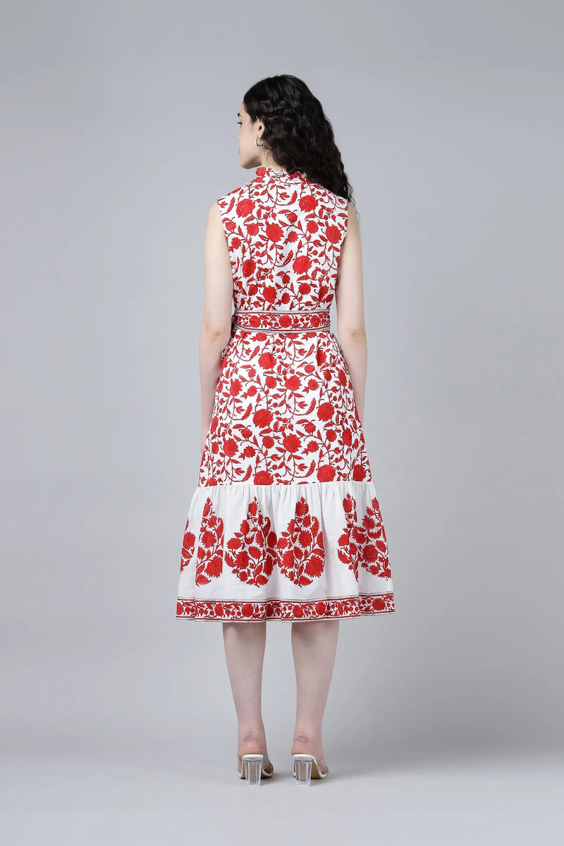 Tejo Dress- Red