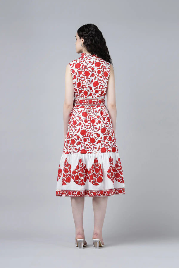 Tejo Dress- Red