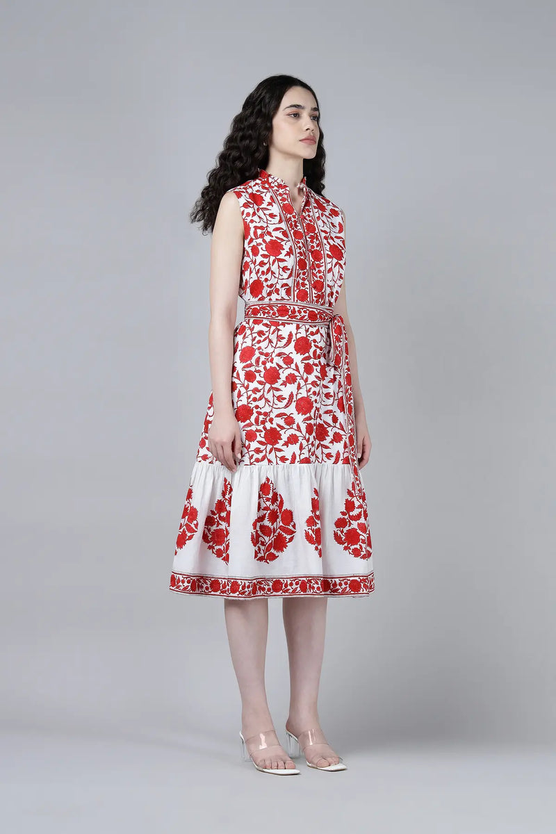 Tejo Dress- Red