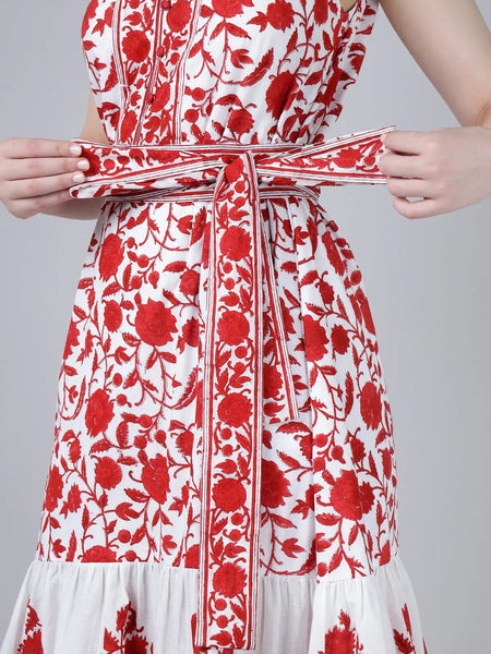 Tejo Dress- Red