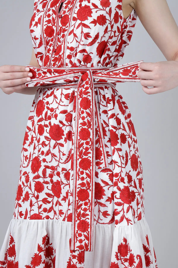 Tejo Dress- Red