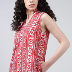 Rajo Dress- Red