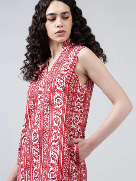 Rajo Dress- Red