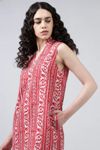 Rajo Dress- Red
