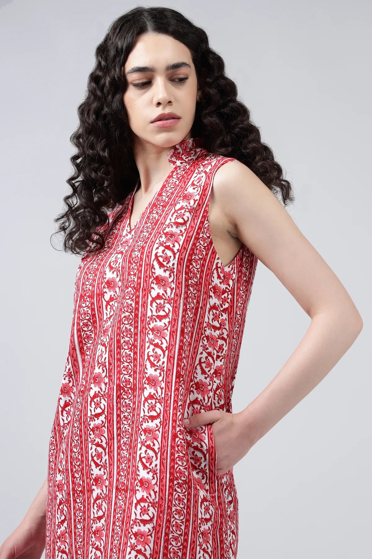 Rajo Dress- Red
