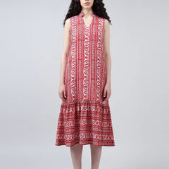 Rajo Dress- Red