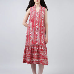 Rajo Dress- Red