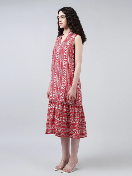 Rajo Dress- Red