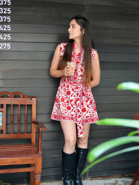 Taro Dress - Red