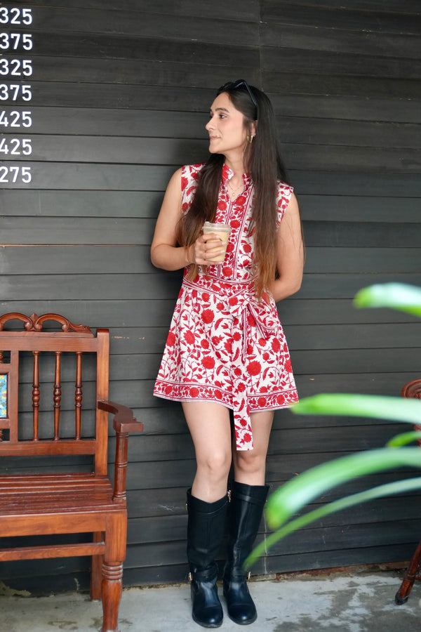 Taro Dress - Red