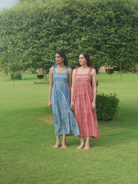Kaushal Dress- Red