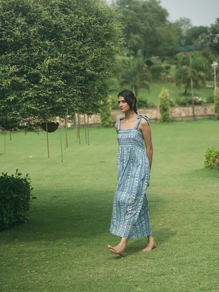 Kaushal Dress- Blue