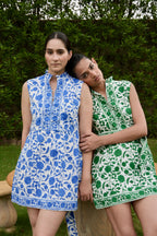 Taro Dress- Blue