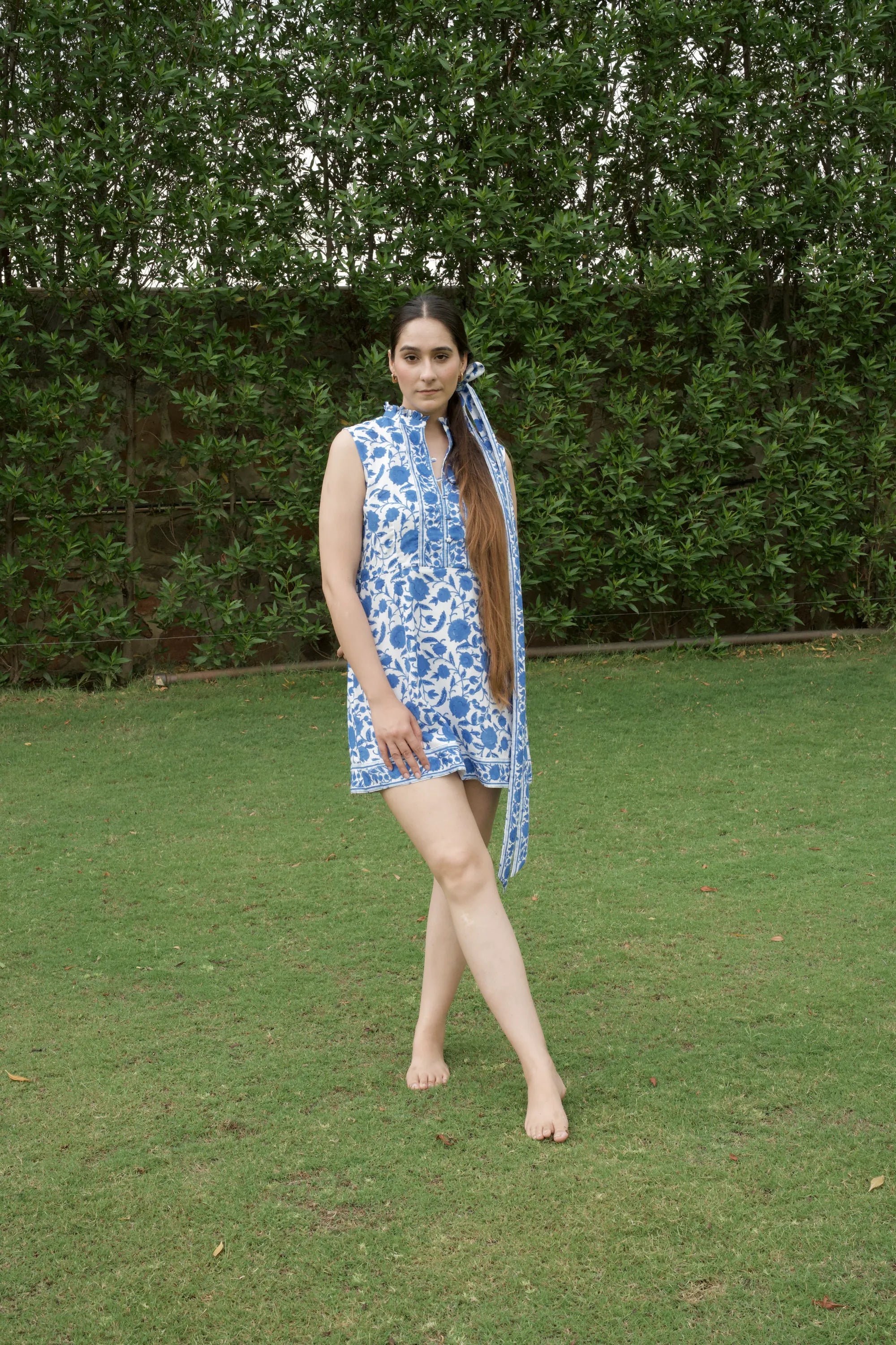 Taro Dress- Blue