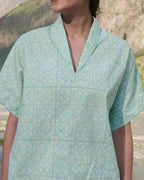 Changna Top in Blue
